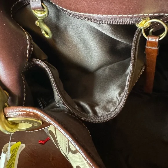 Vintage COACH single strap shoulder tote!